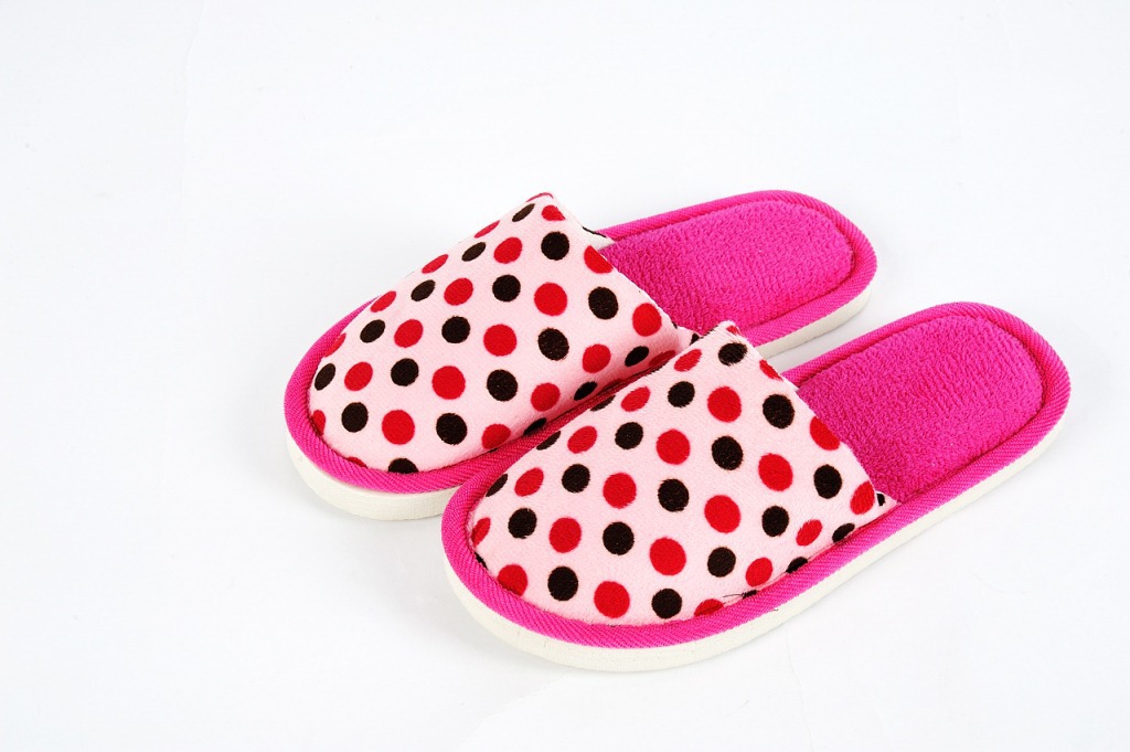 2013圆点帮面家居拖鞋 棉拖鞋厂家直销批发慈溪拖鞋夏季拖鞋慈溪949009706_724734199