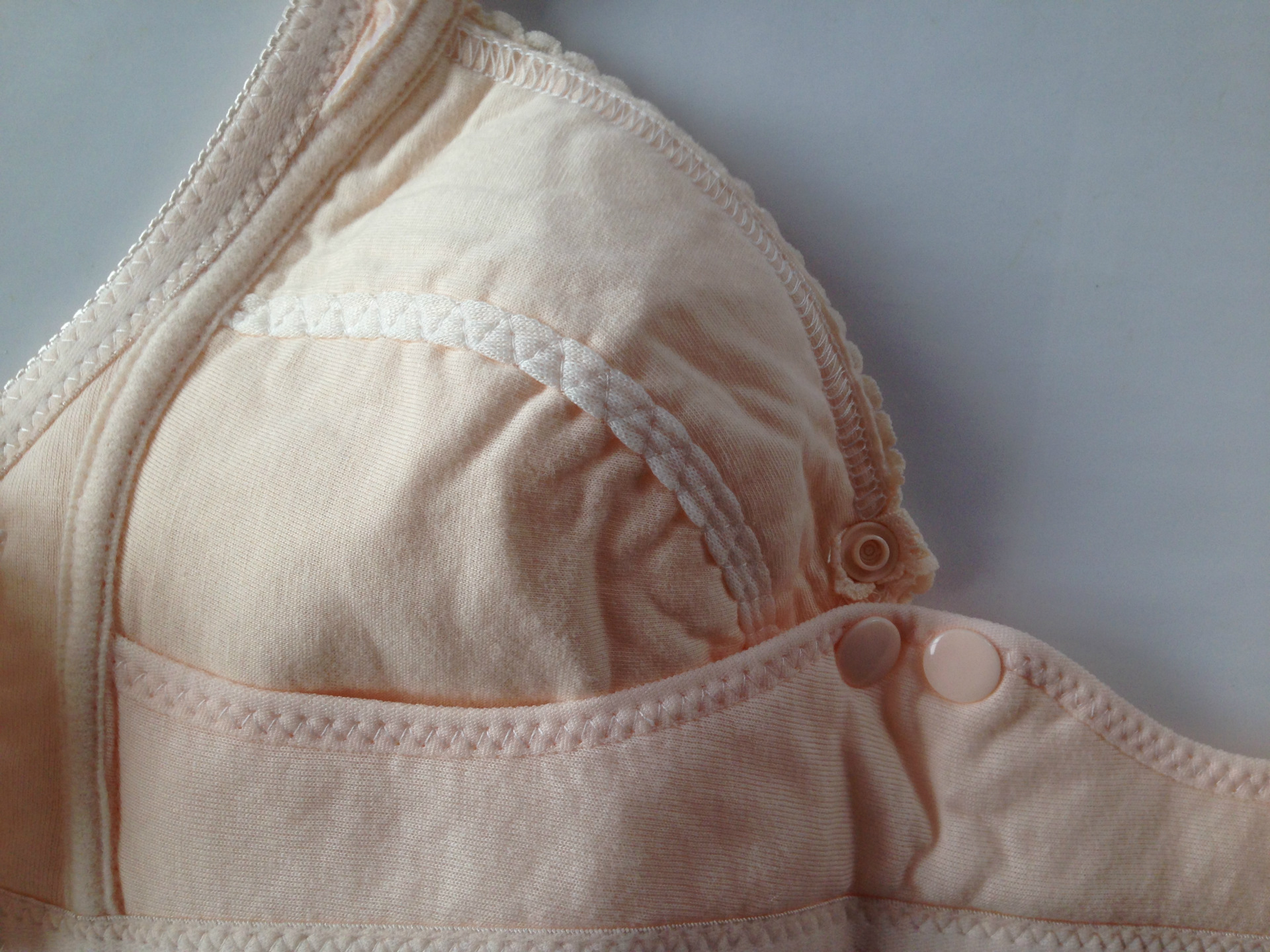 【健美<em>哺乳文胸</em>2092 <em>前扣</em>蕾丝<em>哺乳</em>孕妇内衣 纯