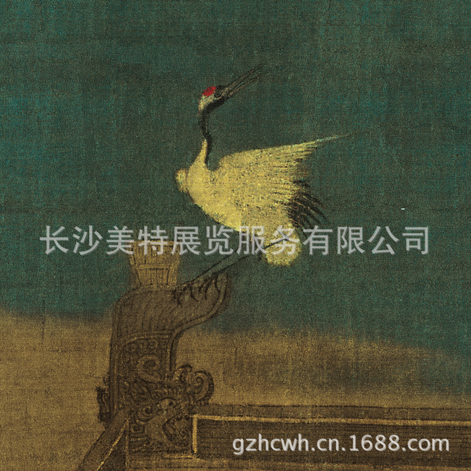 宋徽宗瑞鹤图B 51.7×138.2