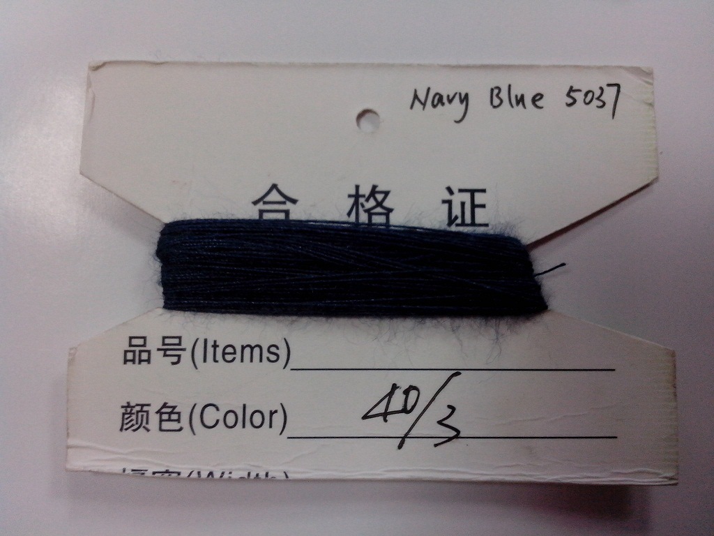 navy blue threads