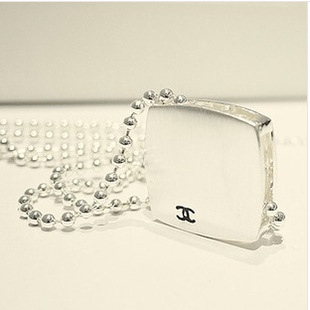 批发采购项饰-经典大牌款韩国项链女长款镀银