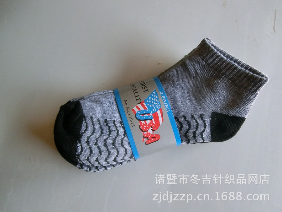 【运动船袜 中学生夏季必穿 库存袜子特价批发