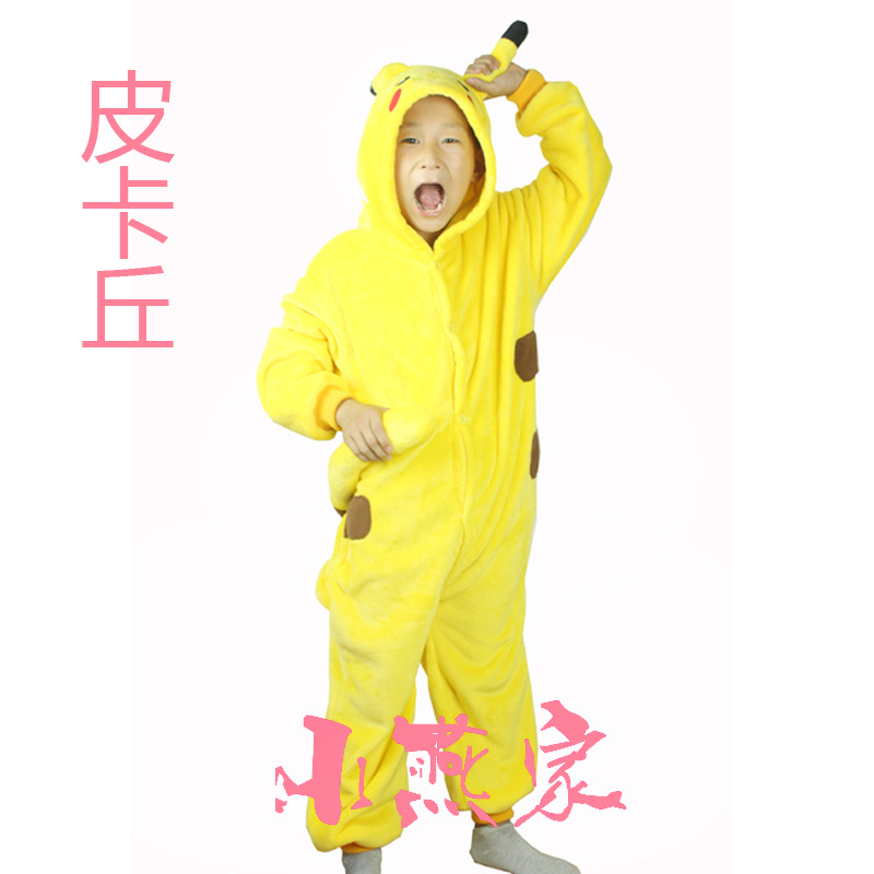 厂家直销女童史迪奇<em>独角兽</em>熊猫卡通<em>连体睡衣</em>如