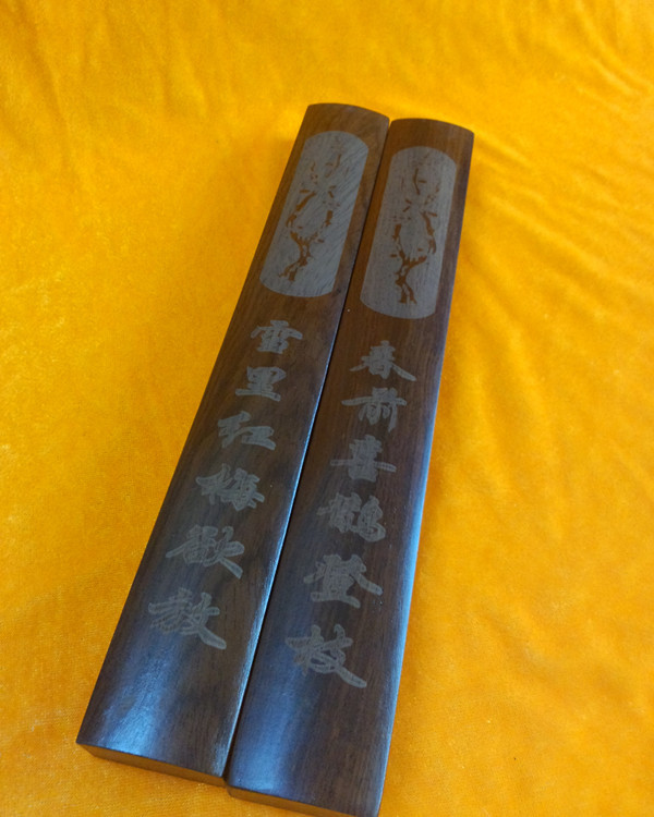 厂家生产批发销售 黑檀镇尺 做工精细质量过硬