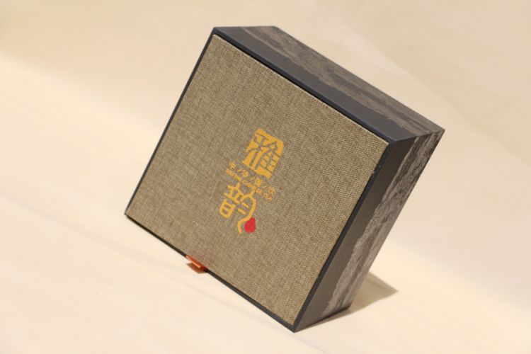 麻布木茶盒瓷罐礼盒 高档茶叶木盒批发通用茶