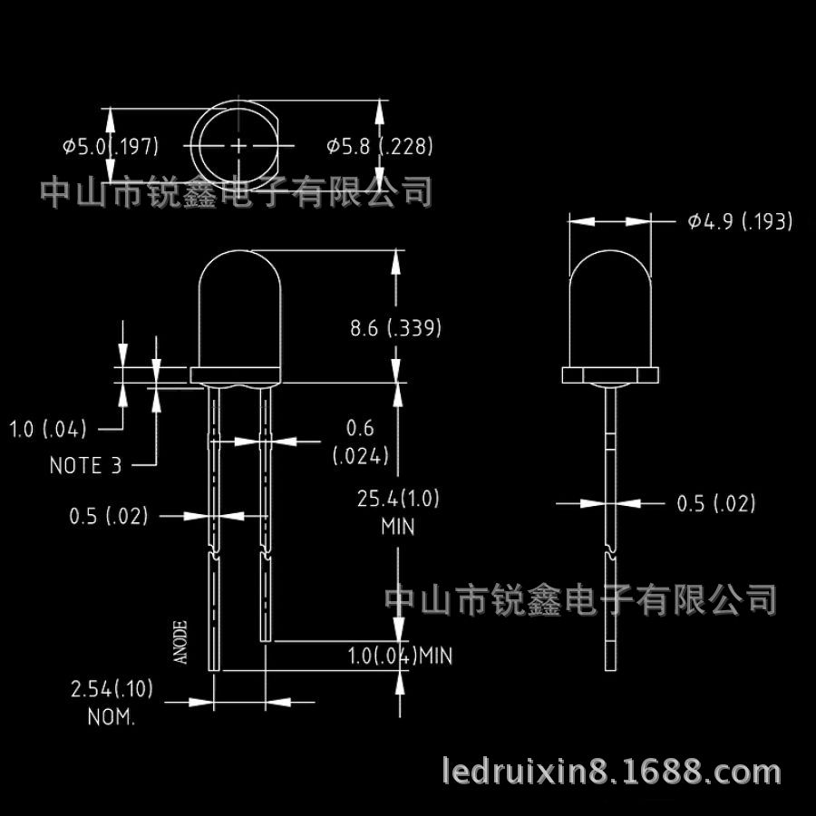 超低價5mm白發粉紅色led發光二極管 量大價優1