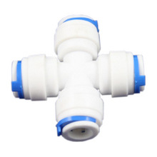 接头-净水器纯水机配件 3分四通快速接头3分P
