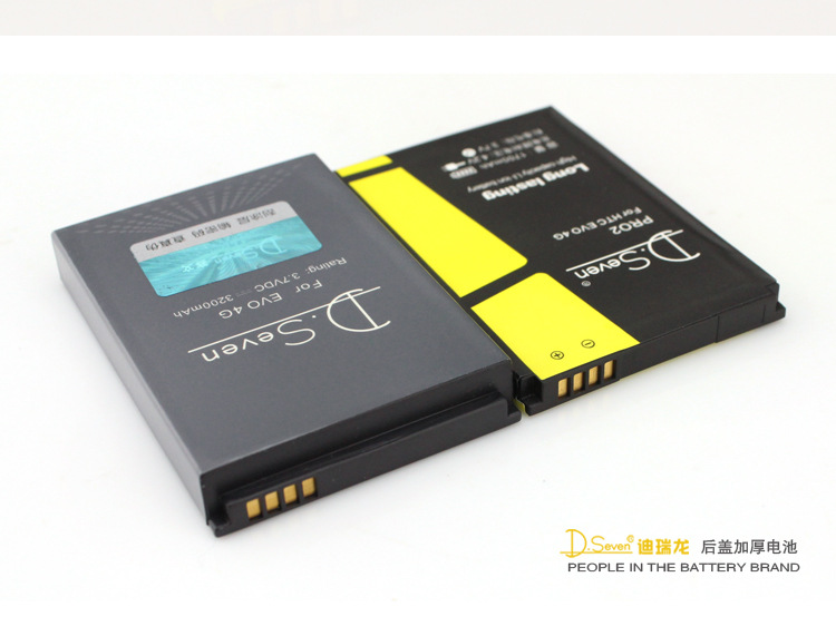 手机电池-D.Seven HTC EVO 4G A9292 加厚电