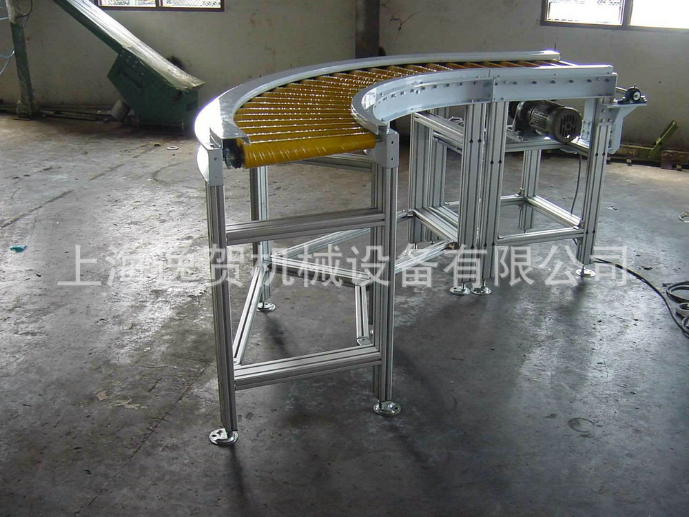 包胶滚筒转弯机