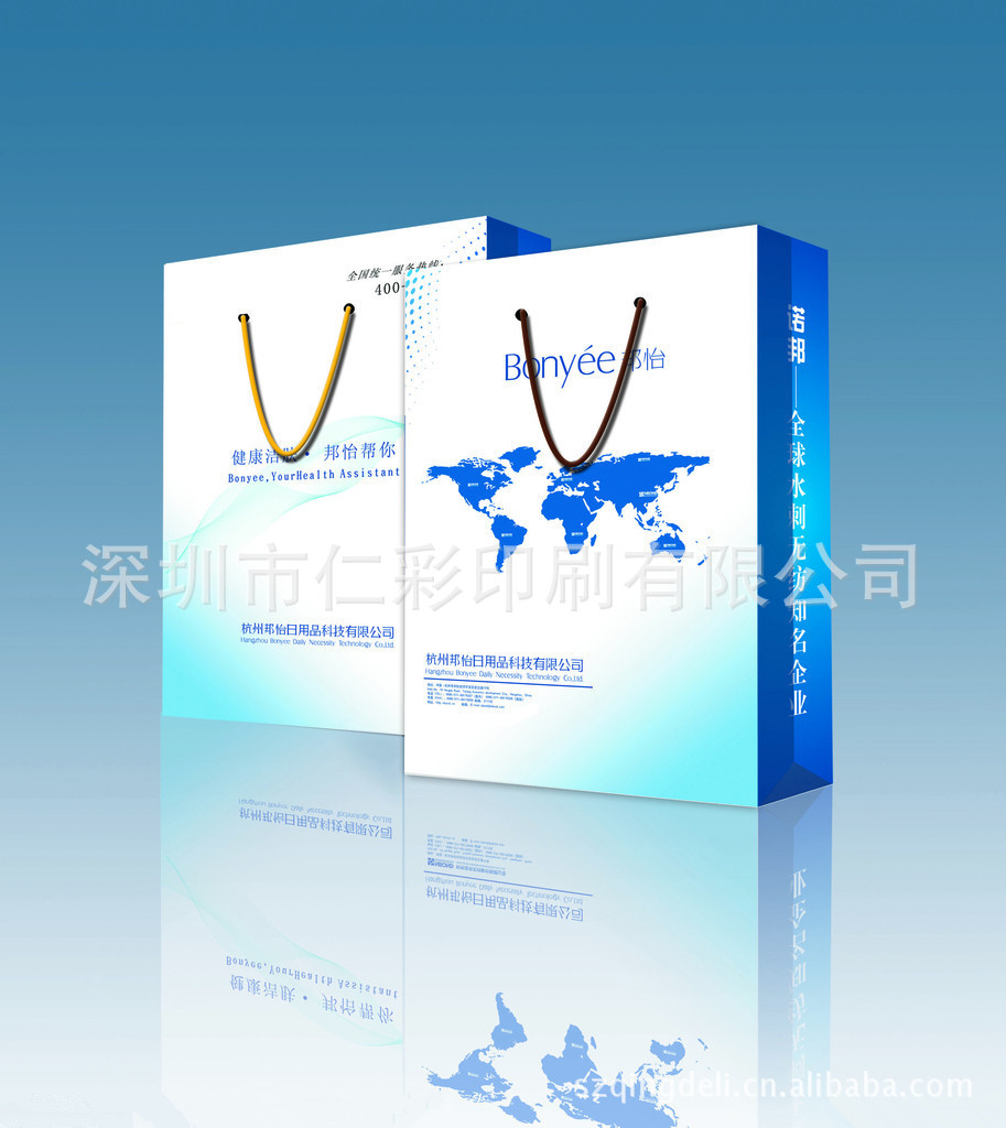 深圳厂家供应广告手提袋 购物手提袋 礼品性手提袋