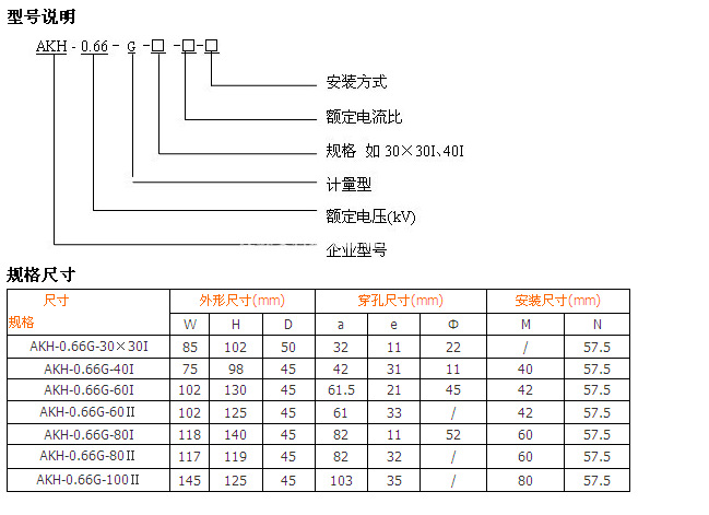 66 0.5级直径50 5/200a 厂家直销电感