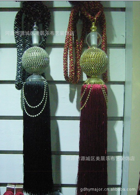 窗帘挂球,供应窗帘配件,高档窗帘挂穗,样式新颖