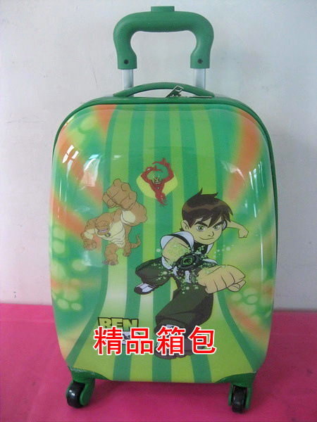 卡通外星英雄BEN10 abs儿童拉杆箱 方形16寸