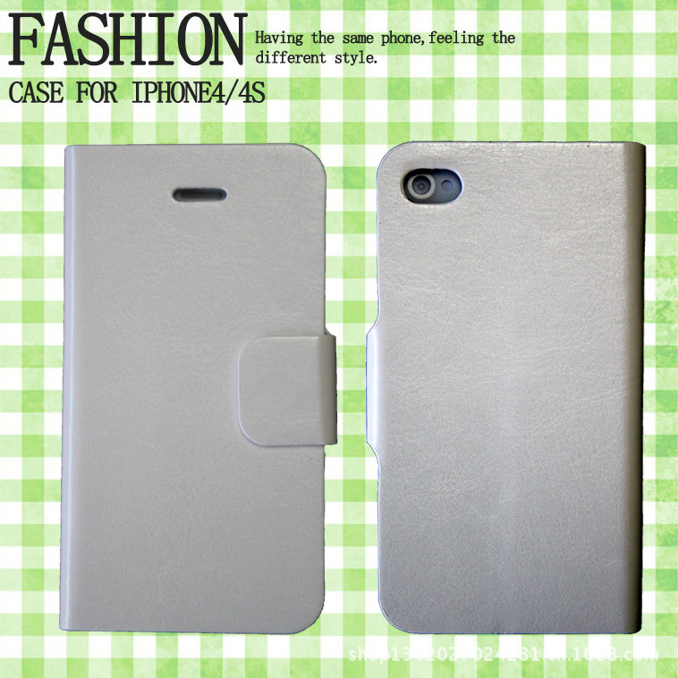 疯马纹iphone4,4s皮套
