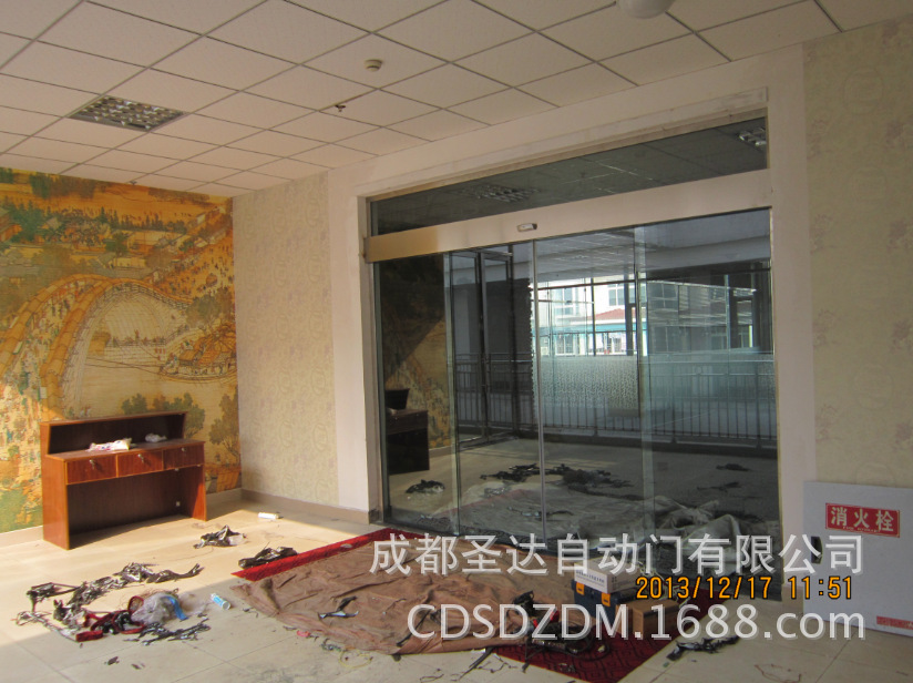 崇州办公室感应门6
