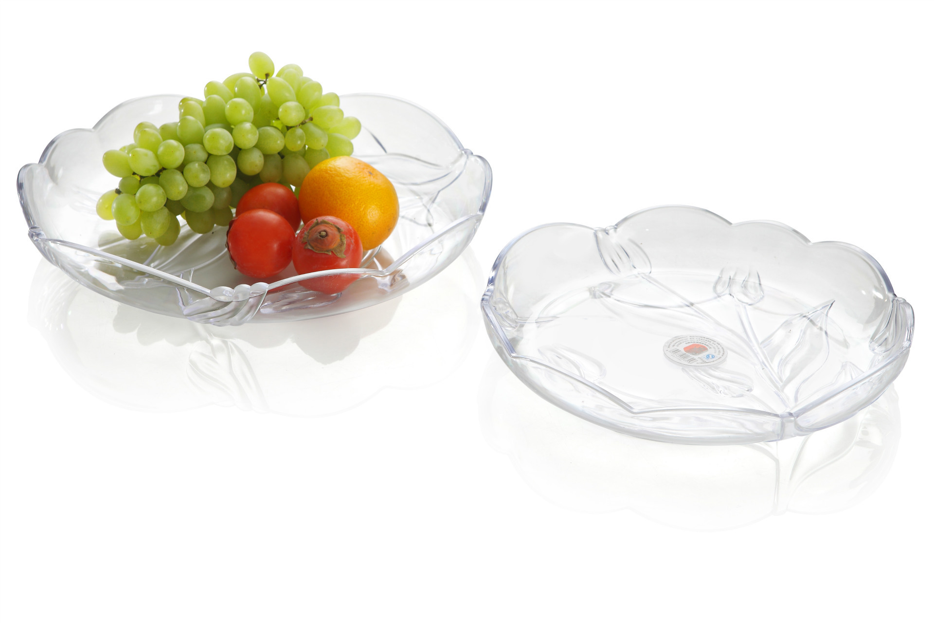 【果盘 果盆 PS果盘 花形果盘 多边形果盘 果盒