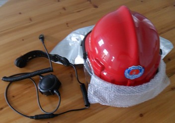 【供应头骨振动器\/通讯头盔\/头骨式对讲机\/消防