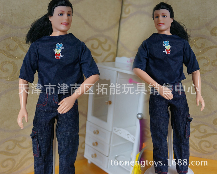 芭比娃娃衣服 批发 玩具 男娃娃服装 服饰套装 