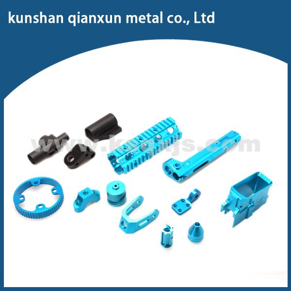 四轴加工,昆山蓝色阳极氧化,非标零件加工,cnc精密机加工