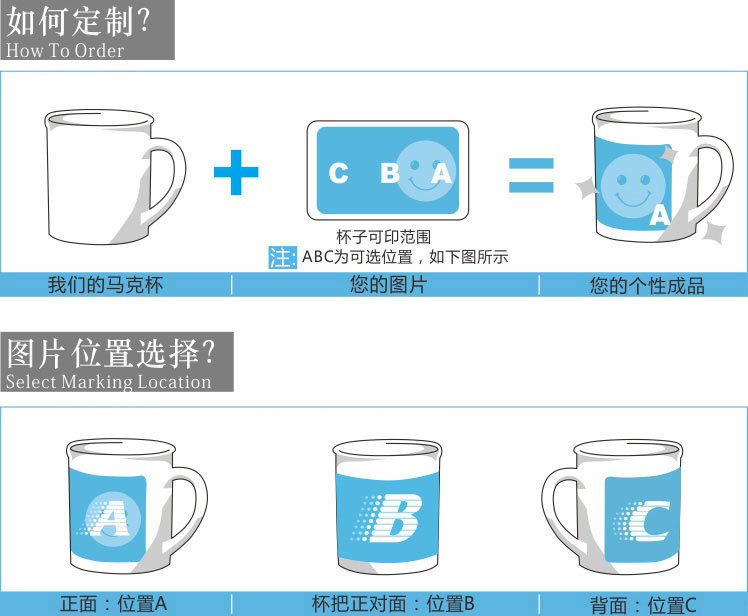 定制杯子標志要求1