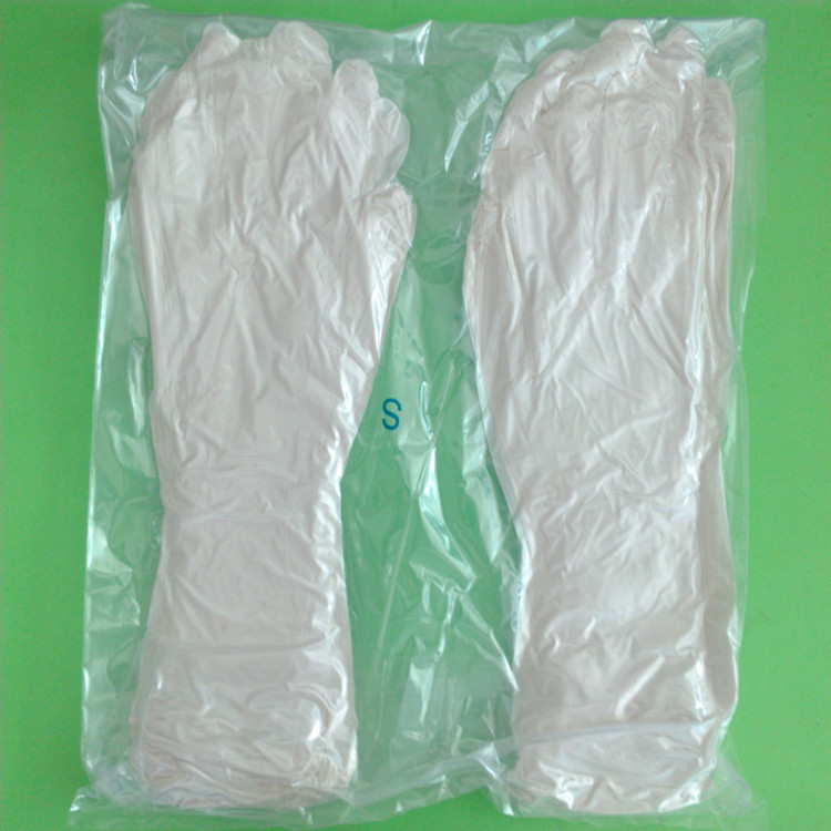 12寸白丁晴手套抽好真空图片