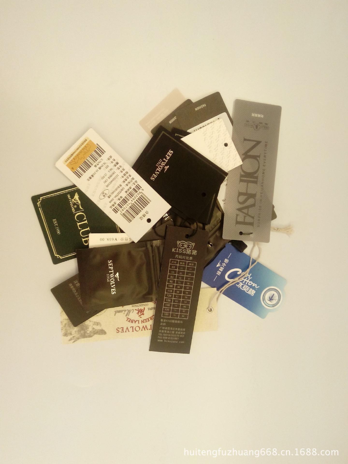 服装  吊牌  标签