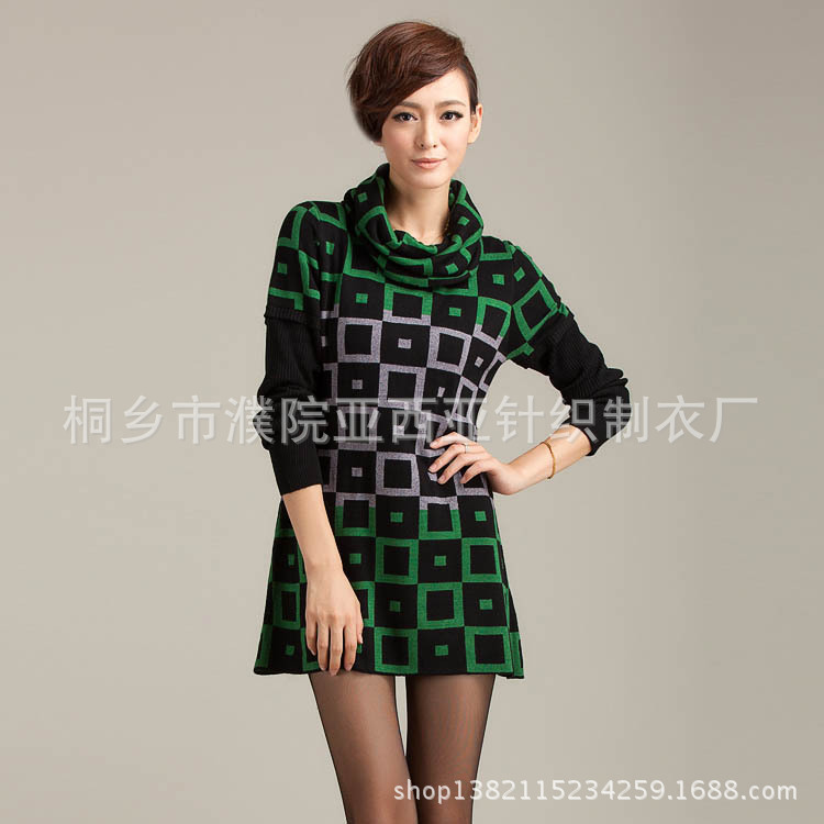 2013秋冬尊贵妈妈装新款羊毛衫