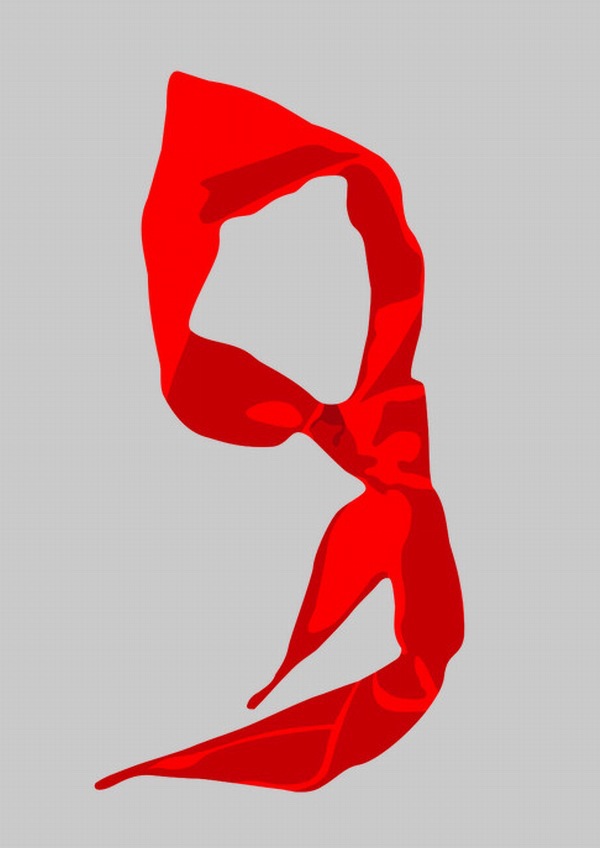常规大号1.2米优质少先队员用围绕型打结式标