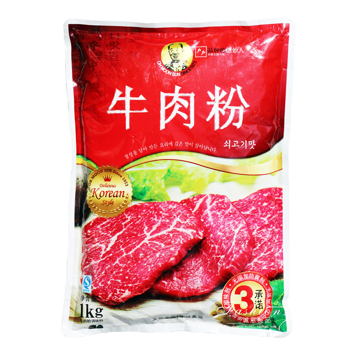 供应 韩国调料 世进纯牛肉粉大喜大牛肉粉 (1kg*10)韩国独资