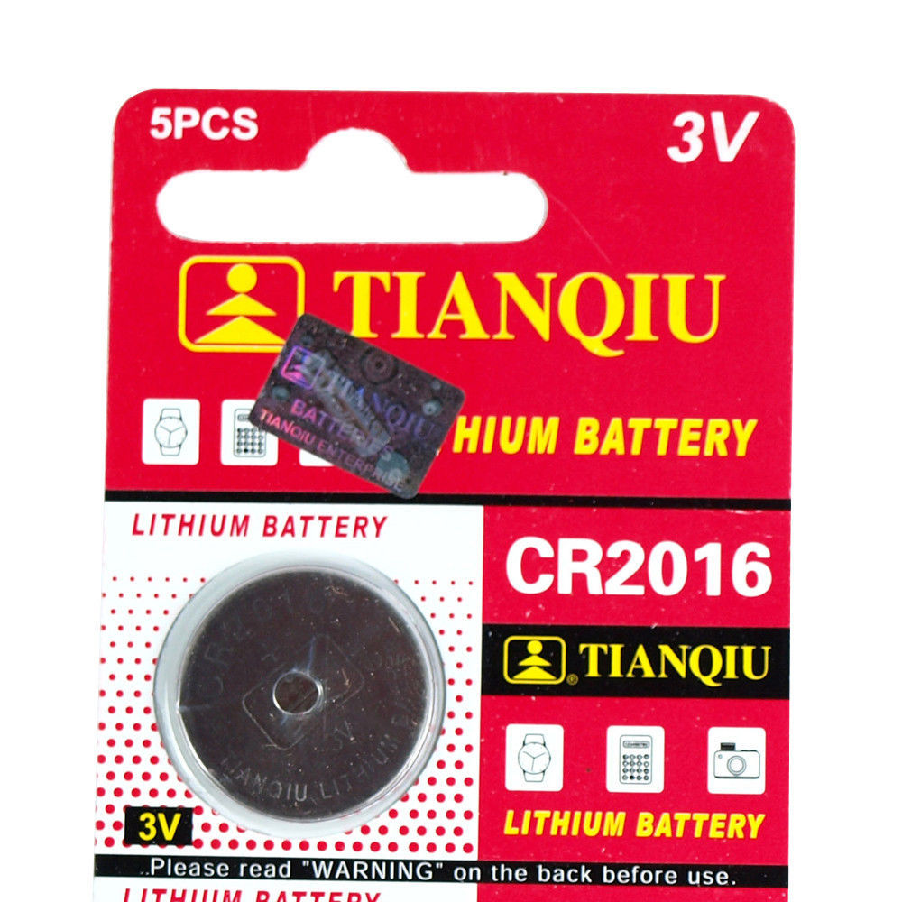【【原装正品】CR2016天球 锂电池纽扣电池 