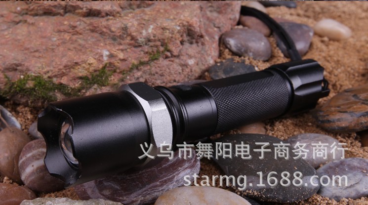 批发采购照明电筒-星魔光18650直冲强光手电