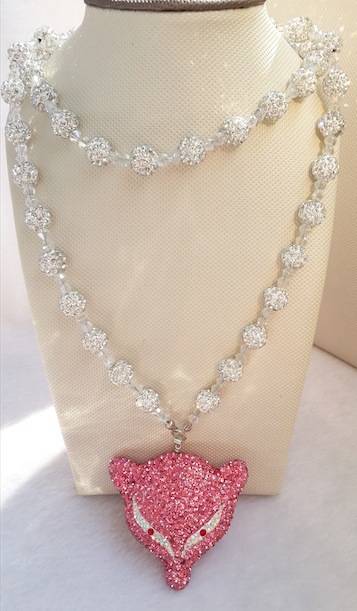 【爆款捷克钻非<em>国产毛衣链</em>长款挂链软陶镶满钻