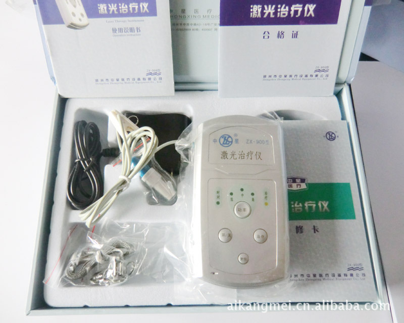 中星ZX-900激光電療機 傢用三高電療機液晶半導體激光電療機批發工廠,批發,進口,代購