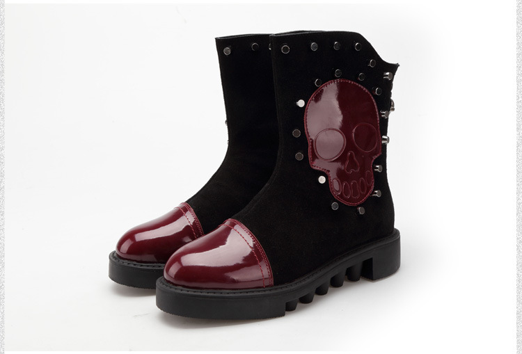 骷髅头马丁靴_20