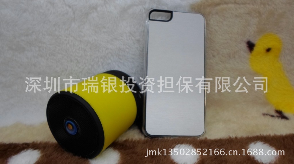 iphone5拉丝贴皮手机壳