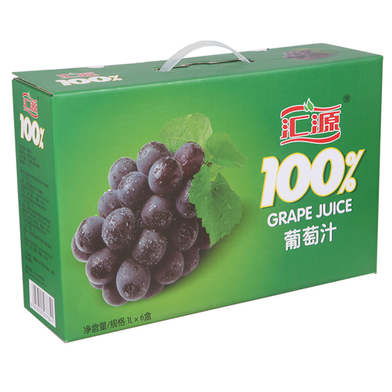 饮料批发 汇源果汁1l100%便携装汇源葡萄汁 品质保证