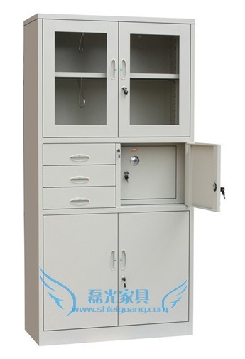 办公文教用品代理加盟-偏三斗玻璃柜上海钢制