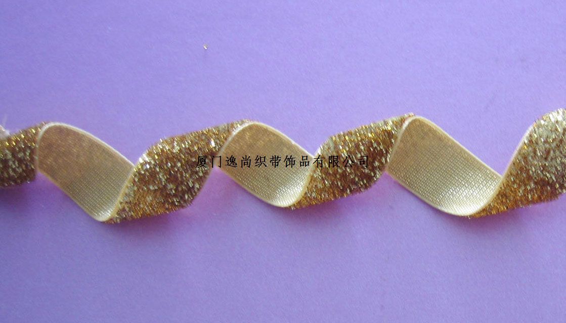 013-Metallic Velvet Ribbon 金葱绒