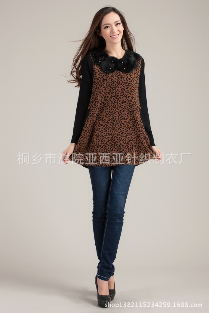 2013秋冬尊贵妈妈装羊毛衫