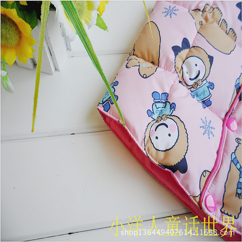 【冬季新款儿童<em>羽绒马甲</em>魔芋悦<em>小女童羽绒</em>背心