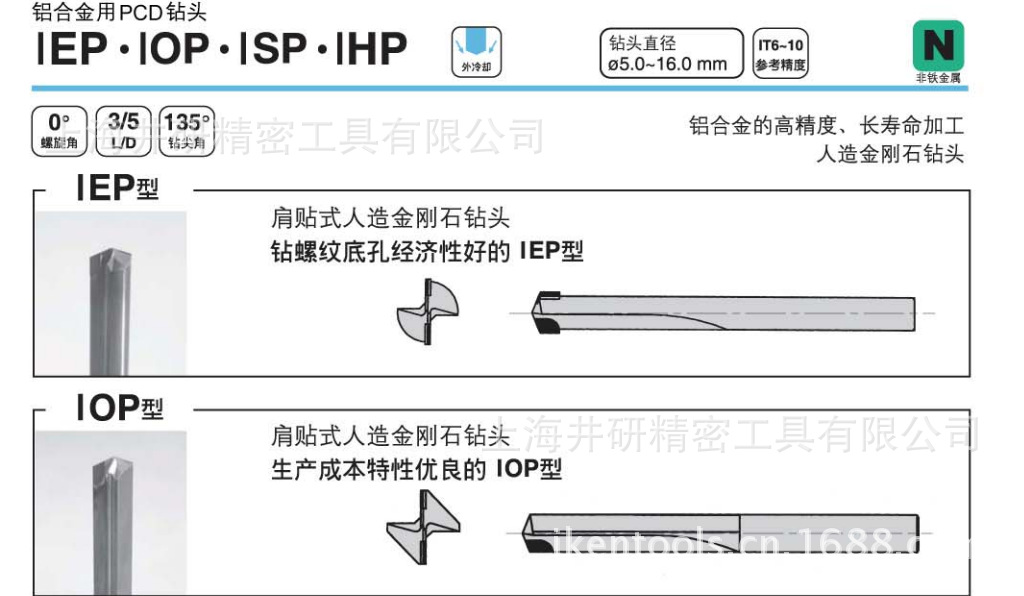 供应ikenpcd钻头