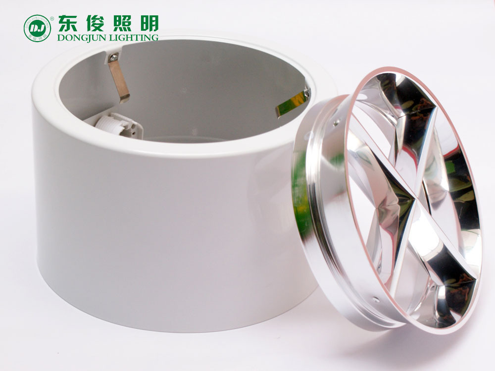 圆形格栅明装筒灯 工程灯DJ924-8C (3)