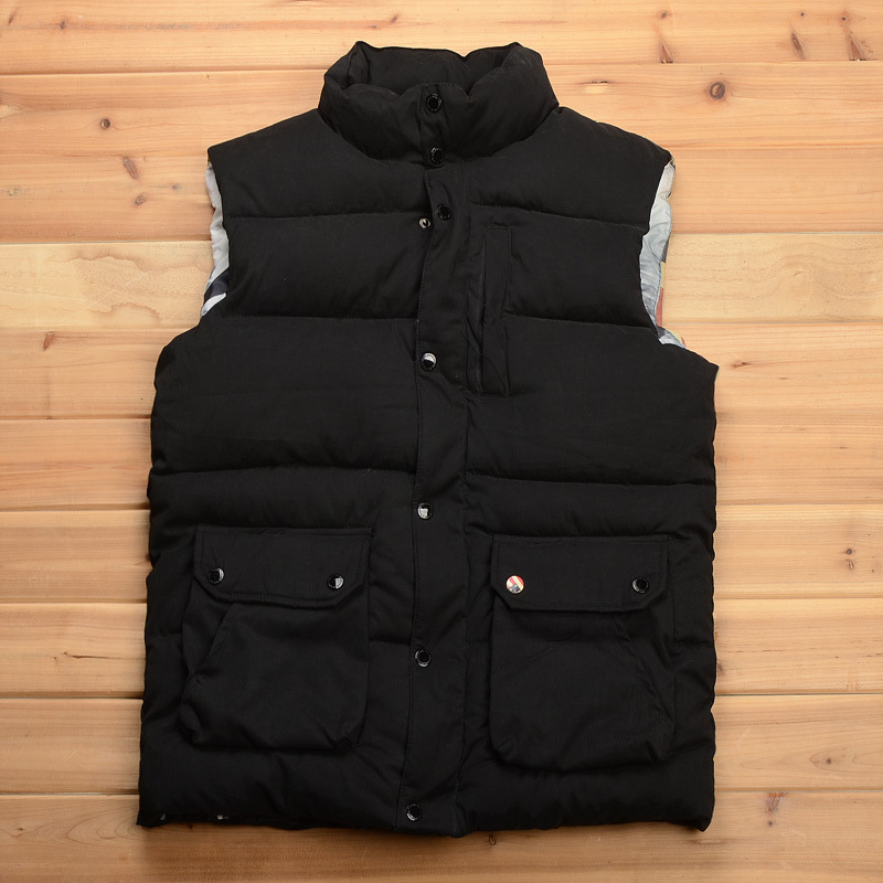 外贸<em>男式</em>立领加厚<em>保暖</em>羽绒<em>马甲</em>0544 图片_高