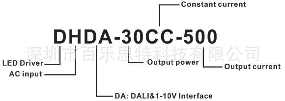 DALI&1-10V双调光 30W LED驱动电源