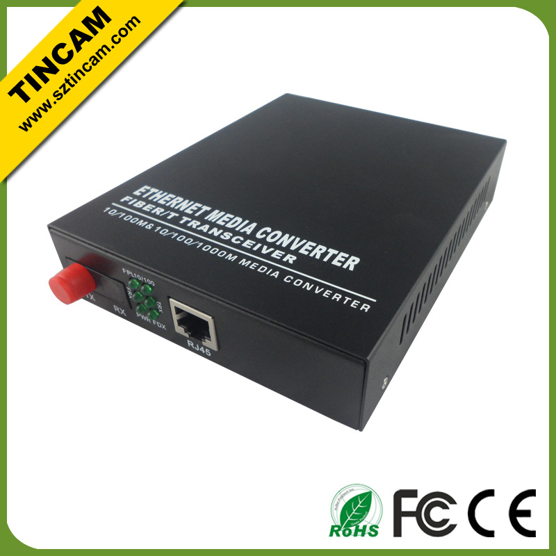 media converter FC Single fibe