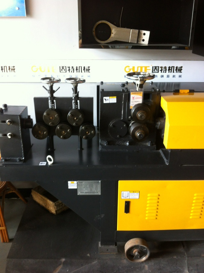供应固特钢筋液压调直切断机 钢筋机械 液压调直切断机 gt4-14c