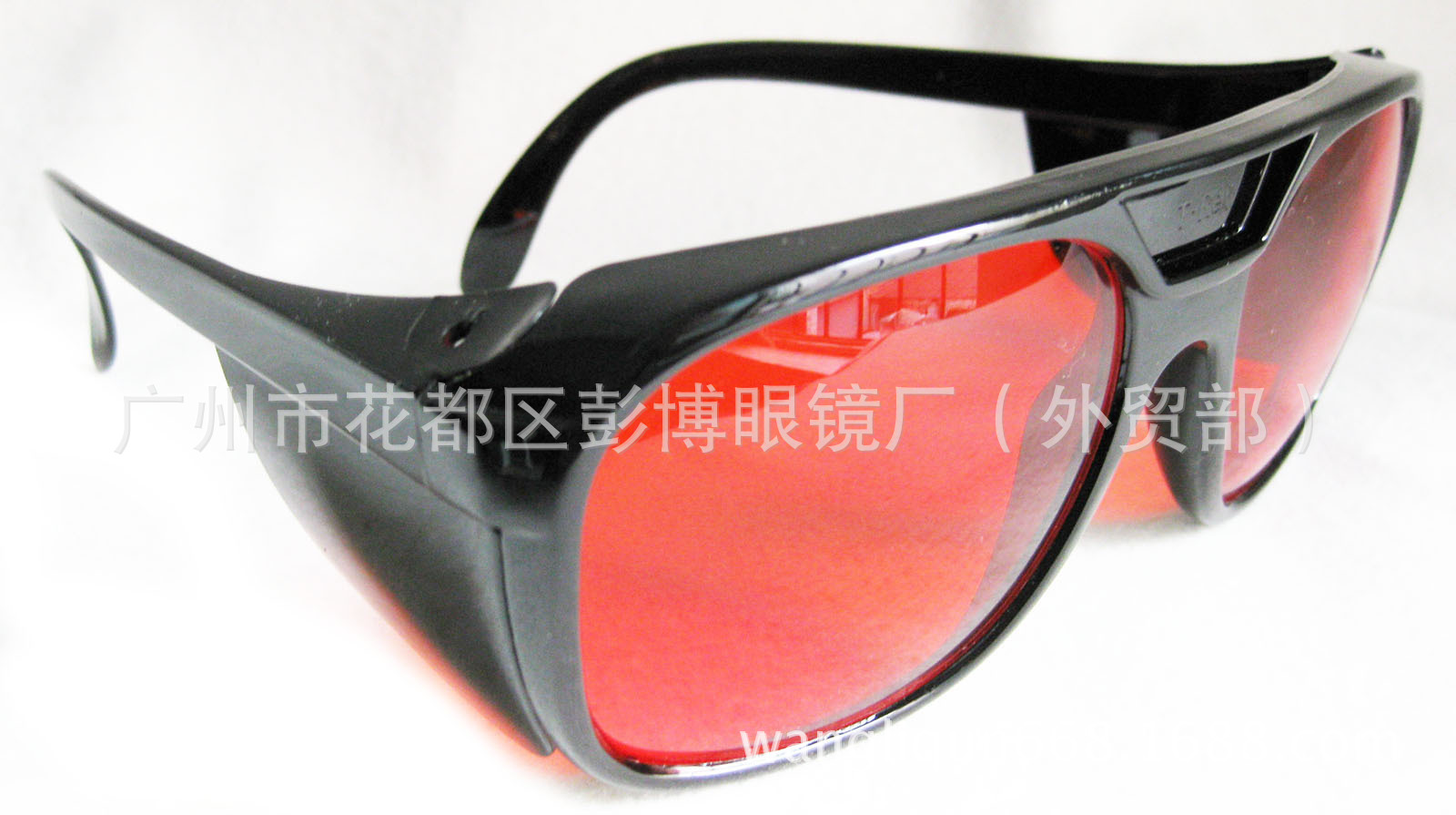 眼镜厂 带侧片激光眼镜 防红光 蓝光 现货