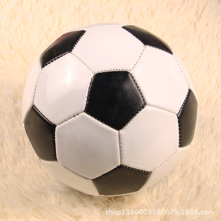 足球-3号足球zuqiu世界杯经典黑白块纪念复古
