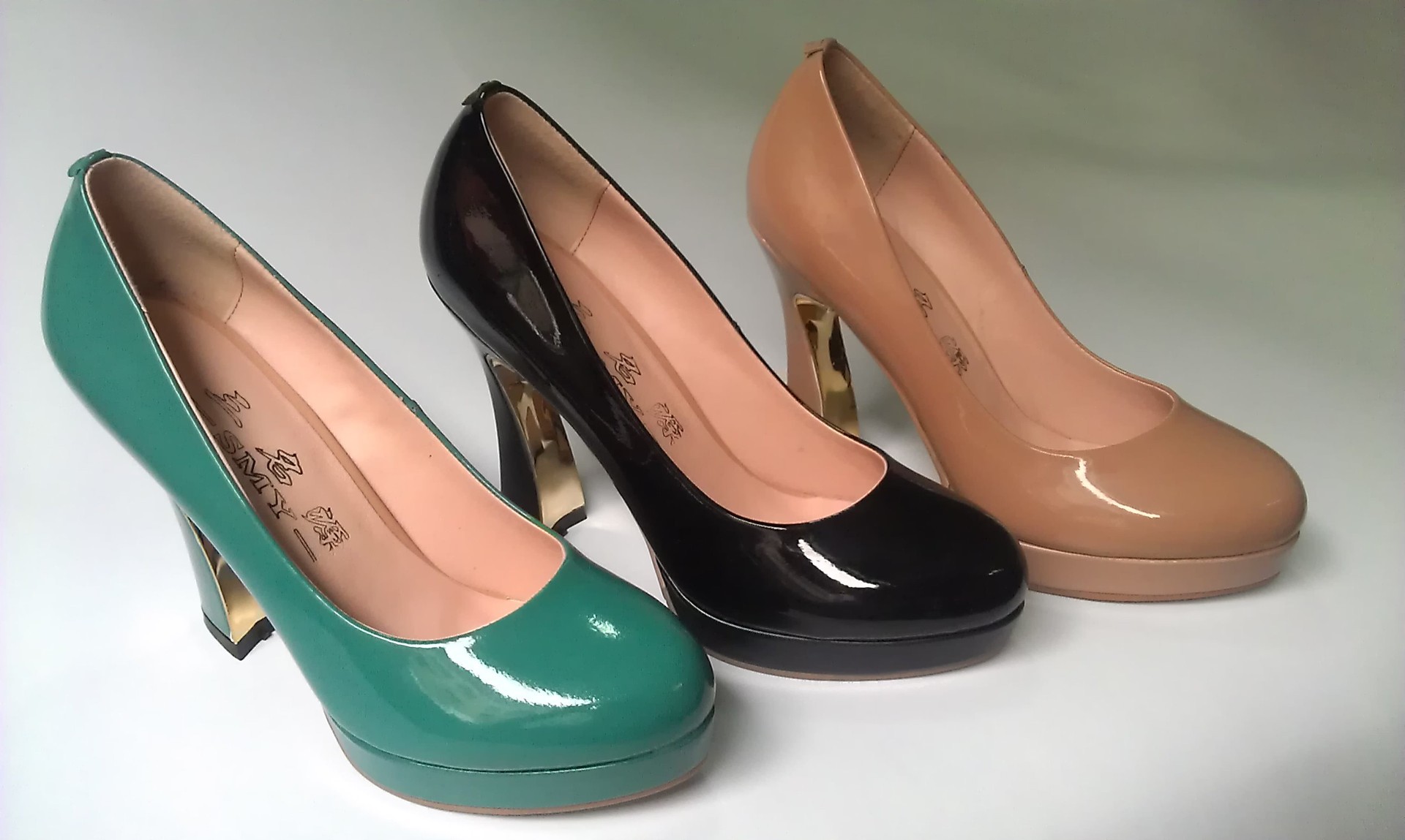 欧美高跟女士皮鞋 2014春季新款时装女鞋 一件