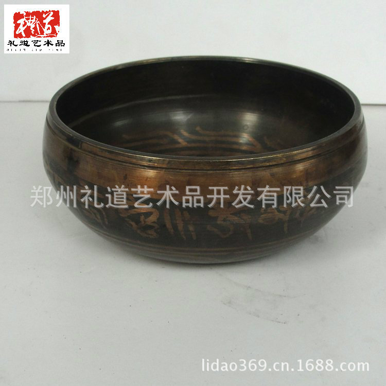 铜钵铜庆寺庙用佛具直径12.5cm口径11.5cm 160元
